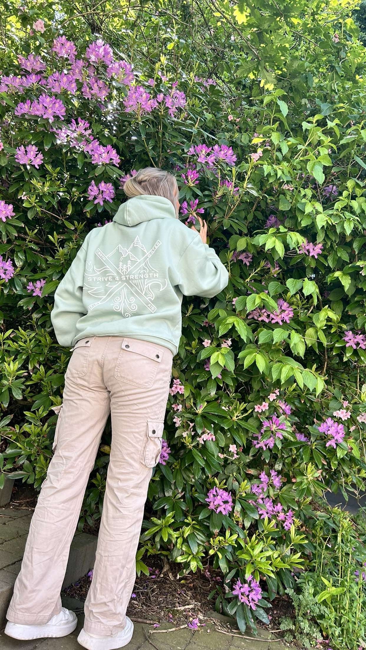 Salvaged Elemental Earth Hoodie